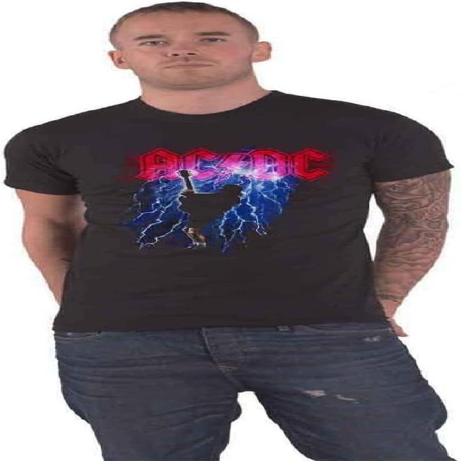 

AC_DC Men s Thunderstruck Slim Fit T-Shirt Black XXXXXL чорний