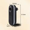 Wall Mounted Space Heater 2 Modes Quick Heat Household Warmer Winter Electric Heater 180 Degree Rotatable Silent for Indoor