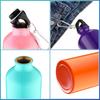 500ml750ml Aluminum Gym Water Bottle Large Capacity Gradient Design Outdoor Sports Flask Eco Friendly Gift Set