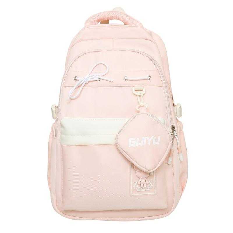 

Schoolbags College Students High School Students Large Capacity College Style Backpack Simple Casual Sports Korean Couple Backpack