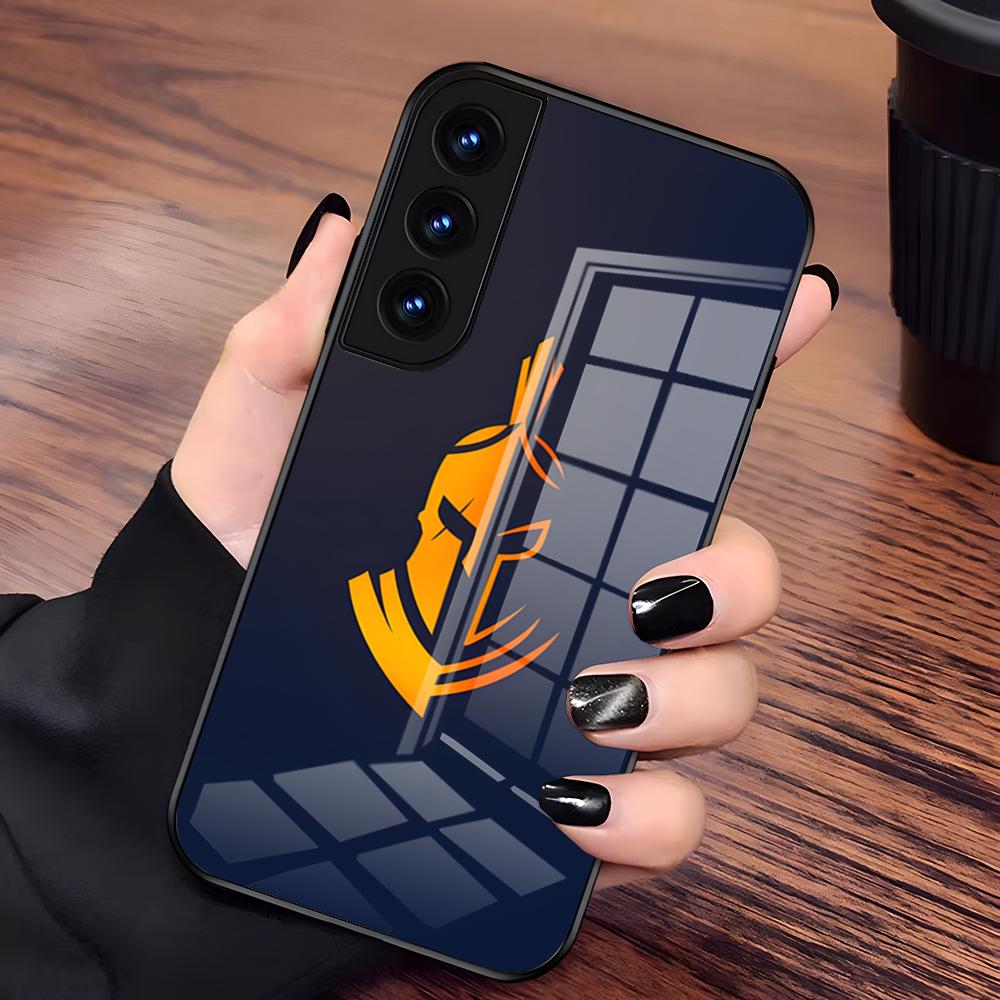 Cool S-Spartan Phone Case For Samsung S26 S25 Plus S20 S20 Plus S22 Ultra S23 FE S21 Plus S21 Ultra Glass Cover