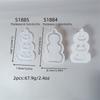 Silicone Molds Plasters Molds Halloween Pumpkin Light Casting Molds Ornament Molds Handmade Epoxy Resin Molds