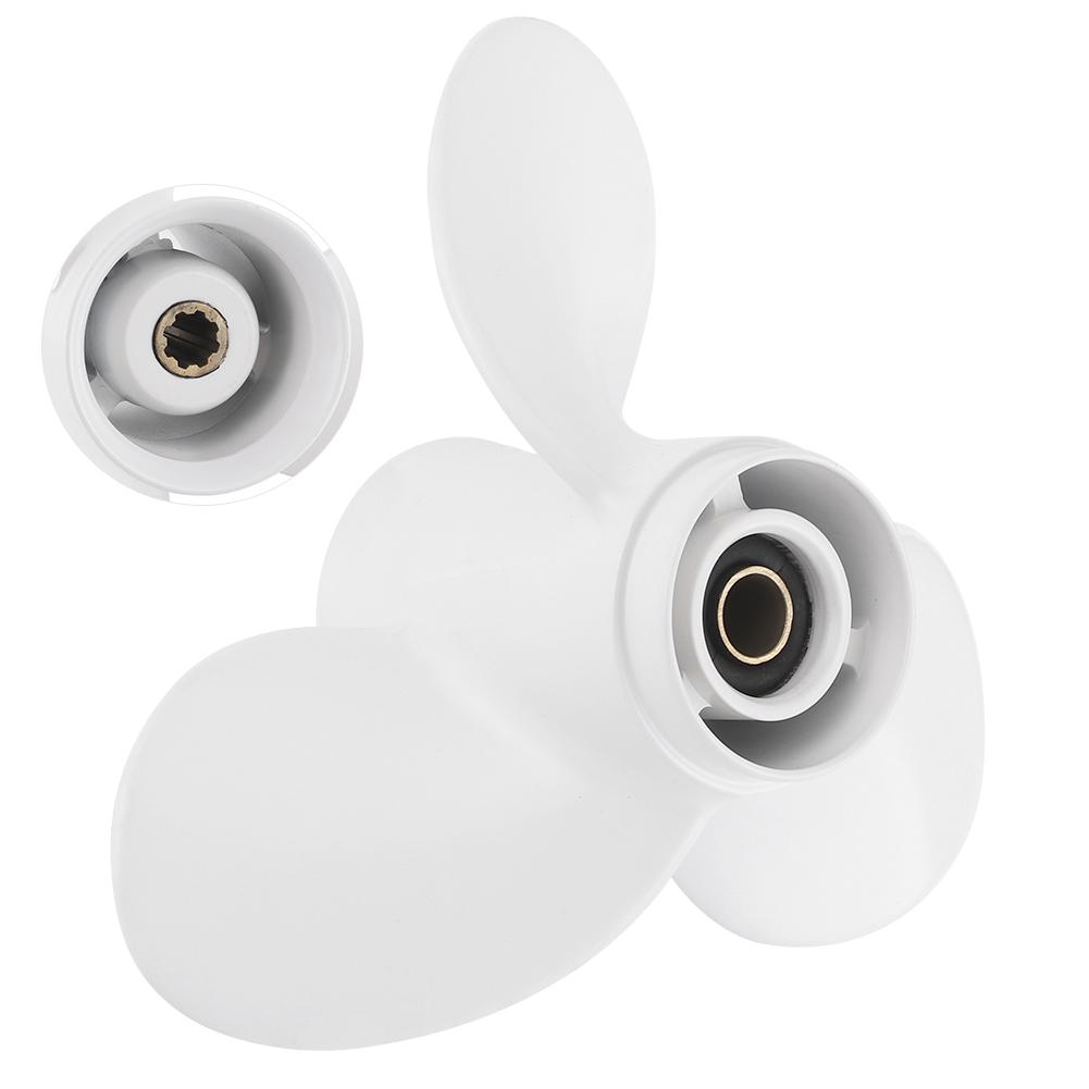 Marine Engines Outboard Propeller 8 Spline Tooth 63V4594510EL Fit for Yamaha 9.9‑15HP
