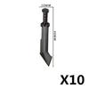 Military Building Blocks Medieval Middle Ages Solider Spartan Warrior Crusader Knights Figures Weapons Sword Spear Crossbow MOC