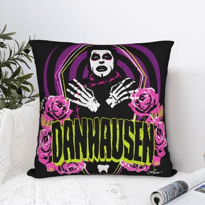 Danhausen Cursed Square Pillow Cases Wrestling Cushion Covers Creative Zipper Decorative Pillowcase for Sofa X