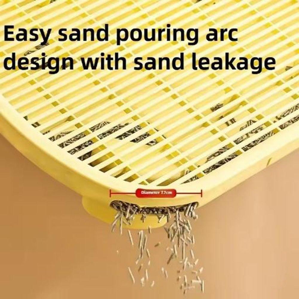Anti-take-out Cat Litter Ramp Anti-splash Cat Litter Box Mats Practical Litter Filter Mat  Lavatory