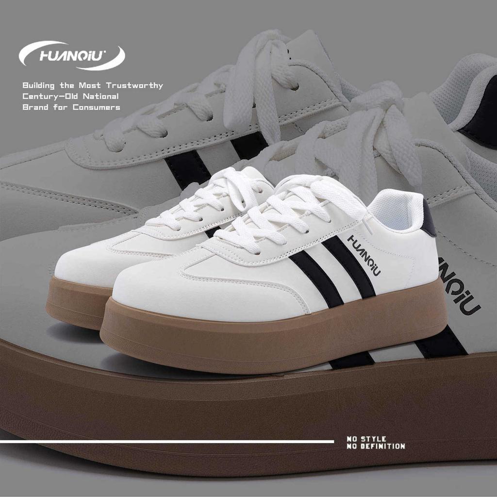 Global popular couple board shoes ZHQ-HY879 spring versatile trend sports shoes platform men's and women's white shoes men's