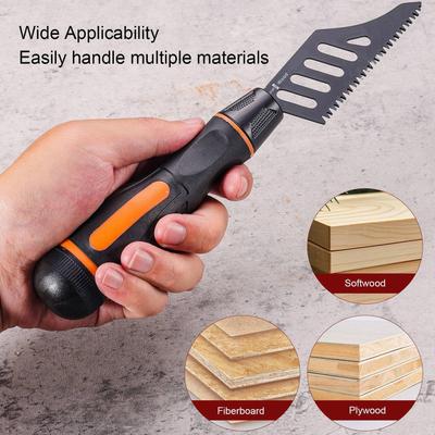 Jigsaw Cutter For Wood With Handle Carbon Steel Tool Cutting 5pieces Cutting Jigsaw For Carpentry Home Professional Workshop