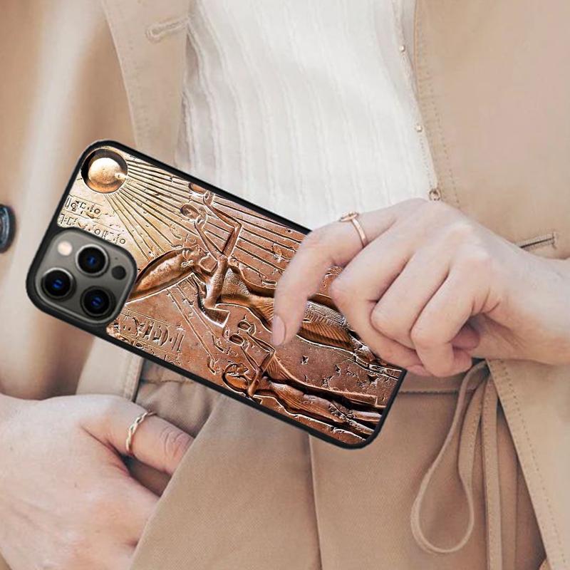 Egyptian Hieroglyphics Magnetic Phone Case For APPLE iPhone 17 Air 16 14 13 12 Pro Max 15 Plus Wireless Charge MagSafe Cover