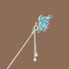 Chinese Style Lotus Hair Sticks Chinese Style Alloy Lotus Simple Hairpin Suitable for Girls Hair Accessories