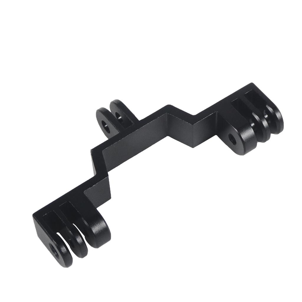 Dual Light Bracket Bridge Aluminum Connector Selfie Holder Tripod Adapter Flash Mount for Gopro 13 12 Insta360 X4 Action Camera