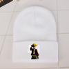Janpanese Anime Winter Hats for Unisex Luffy New Beanies Knitted Hat Autumn Female Beanie Caps Warmer Bonnet Ladies Casual Cap