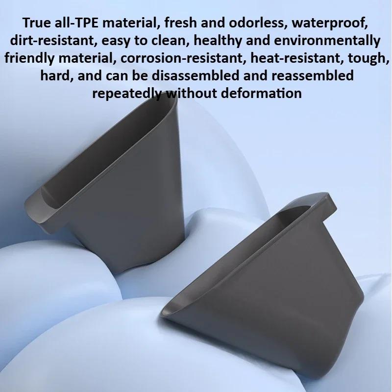 For Tesla Model Y/YL Juniper 2026 Car Door Trash Can TPE Door Side Storage Organizer Glove Box Model 3 Highland Car Accessories