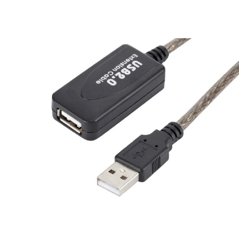 3M 5M 10M 15M 20M 25M 30M USB 2.0 Extension Cable Male to Female Active Repeater Wireless Network Card Extender USB Adapter Cord