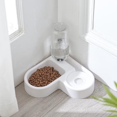 Eckhunde-Napf Haustier Automatischer Futterspender Kleiner Hund Katze Trinknapf Für Hund Wasser Trinken Katze Füttern Große Kapazität Spender Haustier