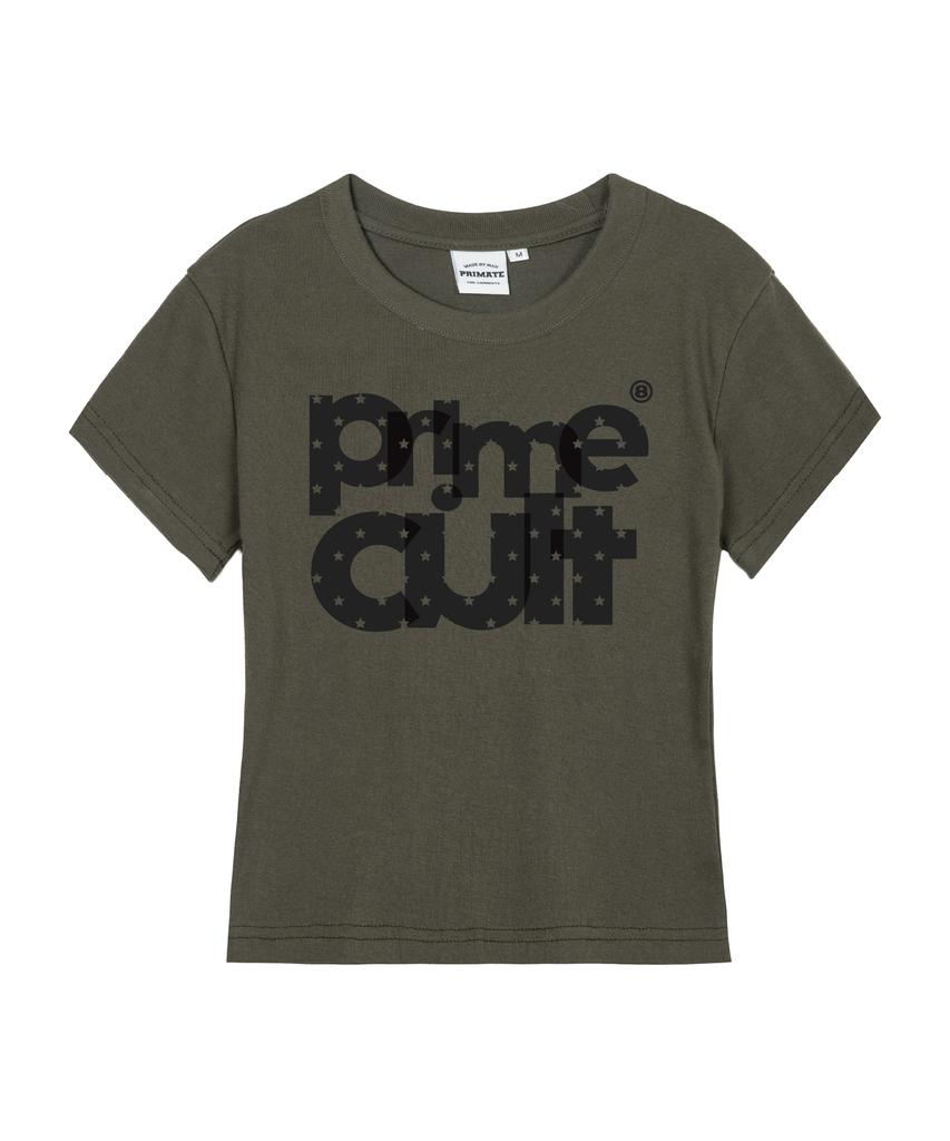 PRIMATE Star Tape Women'S Slim Fit Short Sleeve T-Shirt 3 Colors