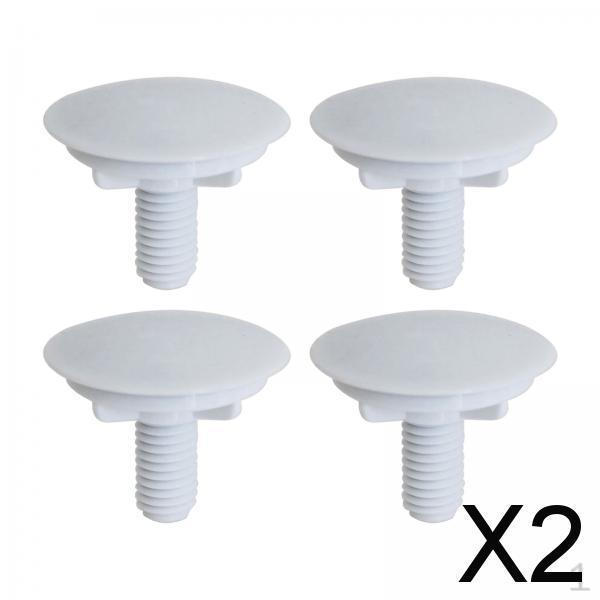 2x 4x Kitchen Faucet Hole Cover, Blanking Plug, Practical, Sink Tap Plate Stopper Cover for