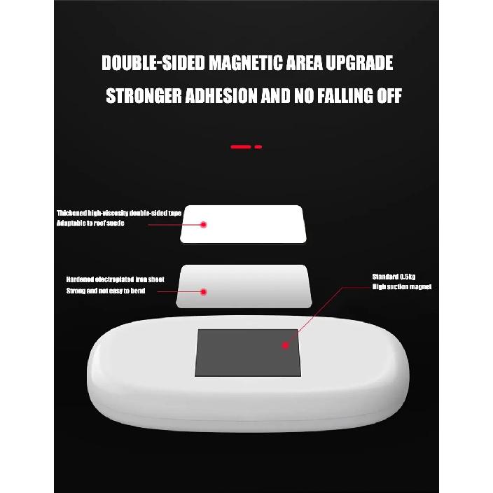 1PCS LED Touch Light Mini Wireless RGB Atmosphere Light USB Charging Auto Roof Ceiling Reading Lamp Car Interior Lighting 5V