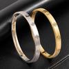 Titan-Kreuz-Edelstahl-Armband für Mädchen - Nicht verblassend, Hochwertig, Modisch, Schlichtes Design