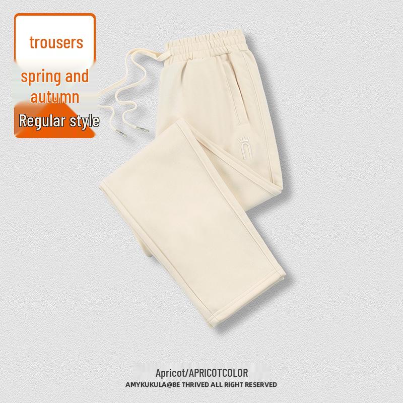 Women's Slim-Fit Lightweight Grey Sweatpants - 2025 Spring/Autumn Casual Trousers