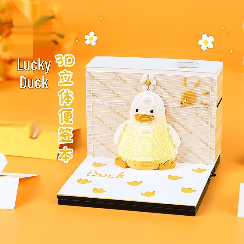 "2025 3D-Papierskulpturenkalender: Kreative Haftnotizen und Baumhaus-Dekorationen"