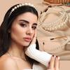 2 Pcs Fashion Big Pearl Headband for Women Girls Hair Hoop Vintage Mujer Hairband New Hair Accessories Jewelry Headwear Random
