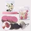 50x Foot File Disc Callus Disks Replaceable Sandpaper Discs Self-adhesive Sandpaper Disk Pads Remover Tool for Men Women