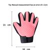 Pets Comb Cat Gloves Five Finger Massage Soothing Dogs Pet Mittens Easy To Clean Spiral Vertebral Tooth Comb Animal Grooming Brush Hair Remover