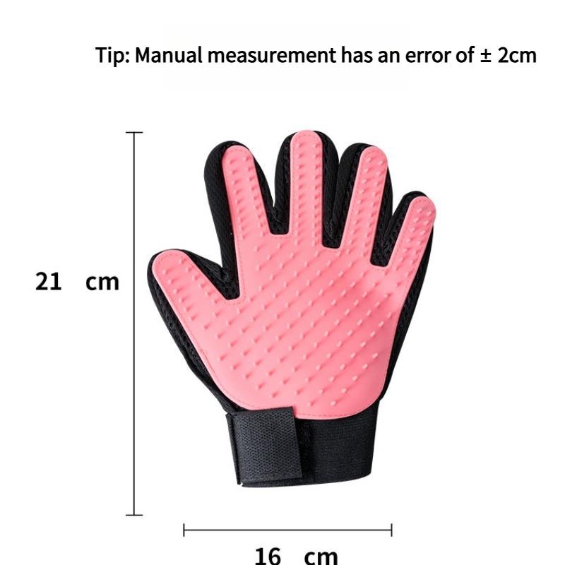 Pets Comb Cat Gloves Five Finger Massage Soothing Dogs Pet Mittens Easy To Clean Spiral Vertebral Tooth Comb Animal Grooming Brush Hair Remover