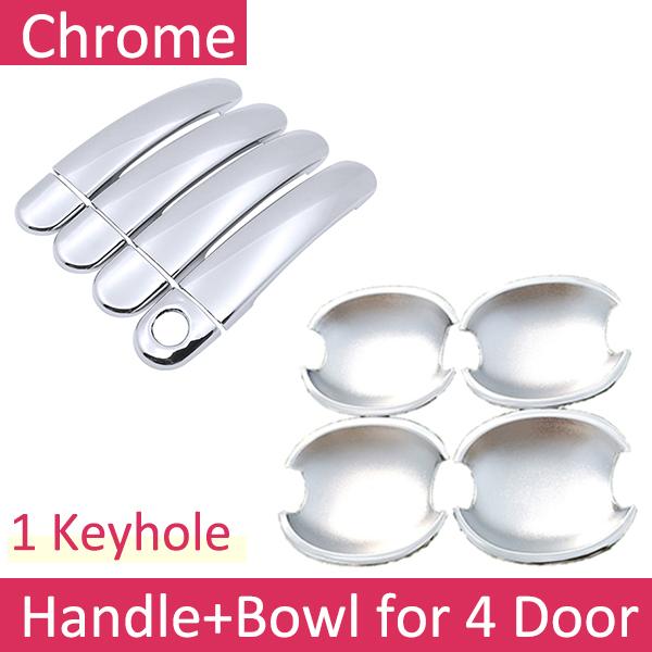 For Volkswagen VW Tiguan 2008 2009 2010 2011 2012 2013 2014 2015 2016 Luxurious Chrome Door Handle Cover Trim Car Accessories