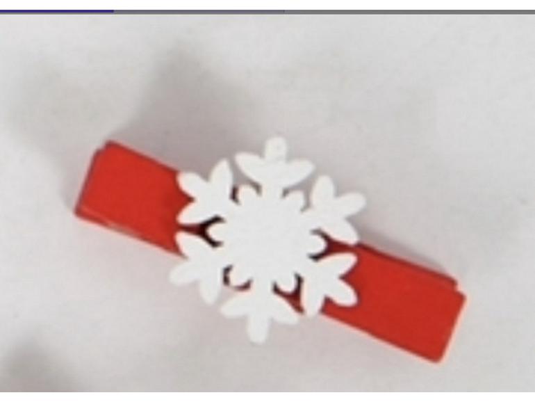 Eco-friendly Wooden Cartoon Clips: Creative Christmas Decor and Colored Wooden Patches
