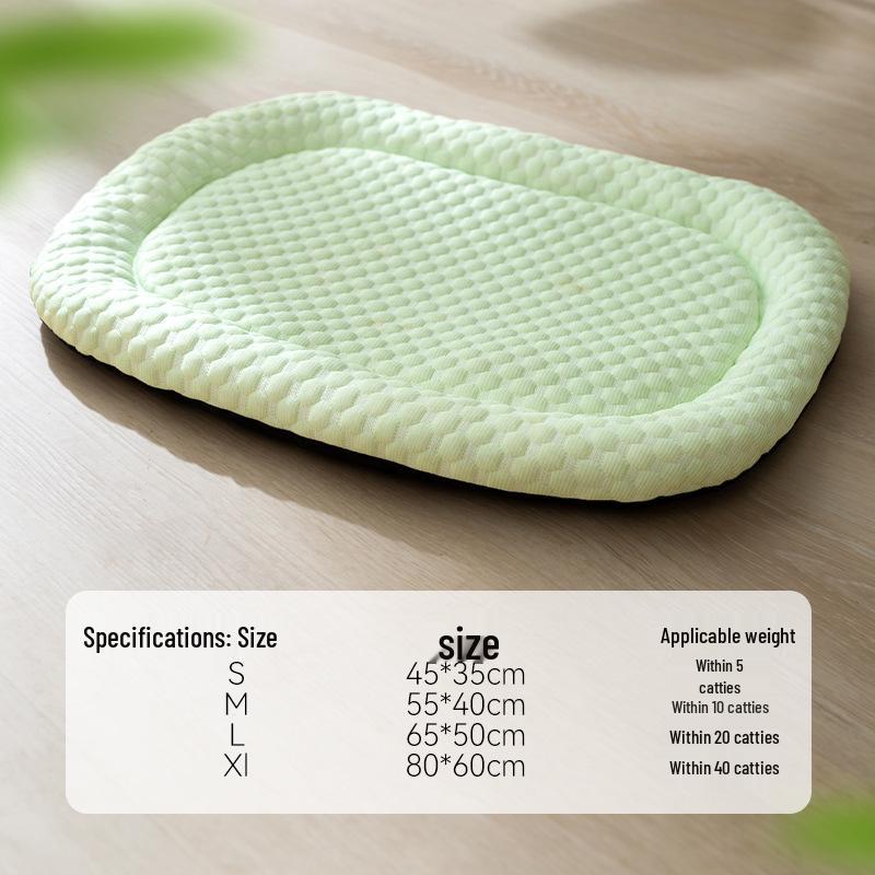Pet Cooling Mat for Small Dogs & Cats – Breathable Summer Bed & Nest