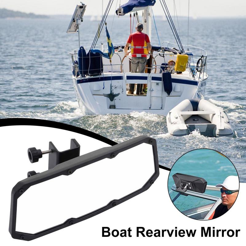 Marine Rear View Mirrors For Boat Marine Mirrors For Surfing Large Water Ski Rear View Boat Clamp Mirrors For Clear Vision For