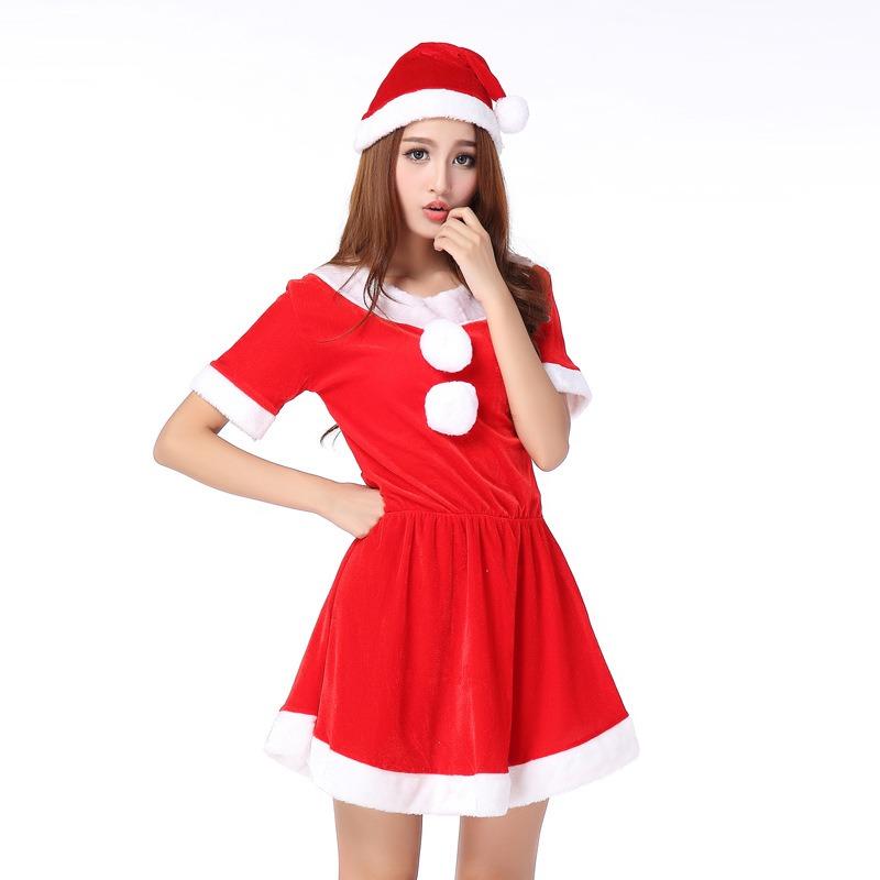 Dress Up, Halloween Show Girl, Santa Claus Christmas Costume