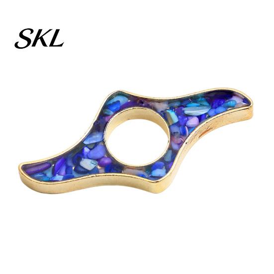 Eye-catching Glitter Bookmark Book Page Holder, Thumb Ring Holder for Reading, Smooth Edge Metal Opener Reading Accessory Students Readers