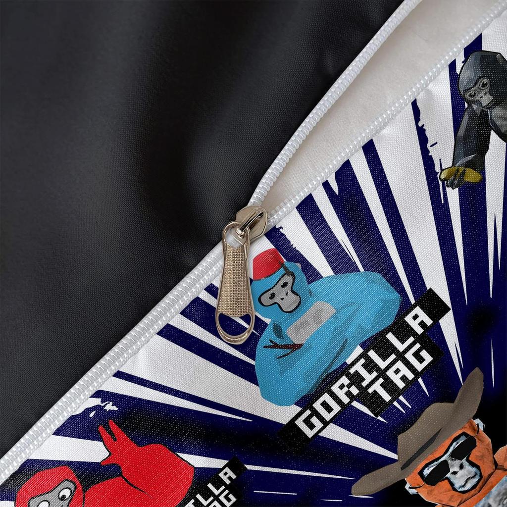 Gorilla Game Three-piece Quilt Cover 3D Digital Printing Bedding Set Bed Cover