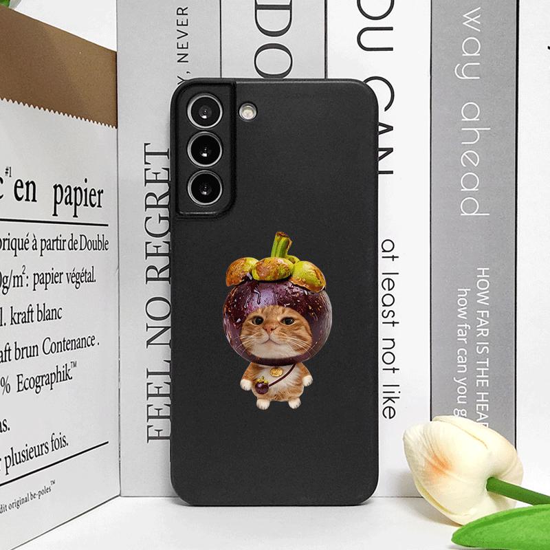 

Funny Cartoon Fresh Fruit Cat Couple Phone Case for OPPO Realme 14 Pro Plus 13 12 Lite 11 10 9 Pro+ X7 PRO Ultra TPU Soft Cover realme C35
