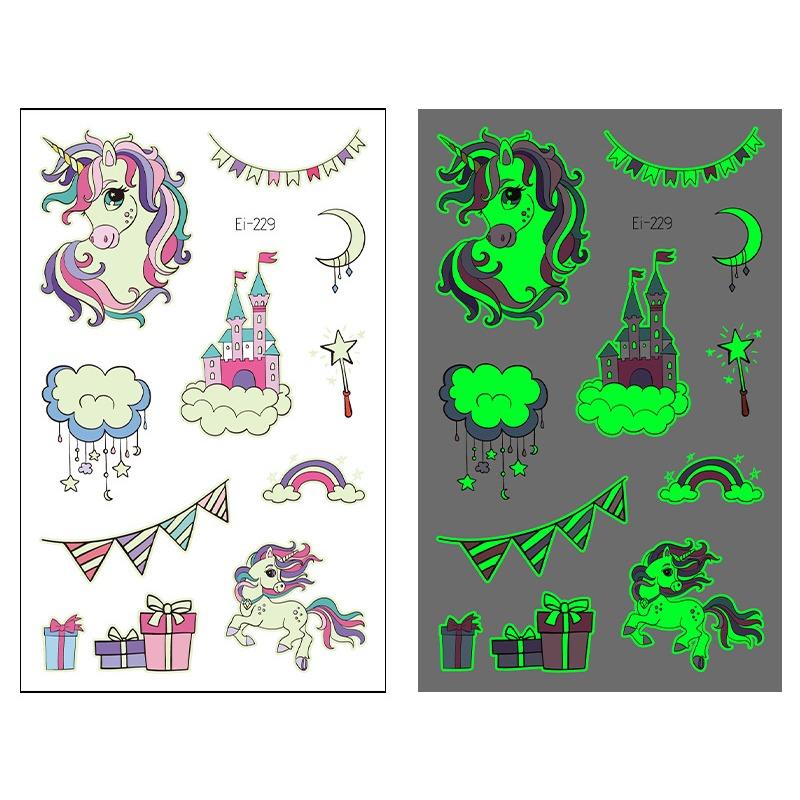 

Детская вечеринка, украшение для лица, макияж, татуировка, наклейка с изображением русалки, забавная временная татуировка, наклейка с переносом воды, 1 шт. 75*120mm