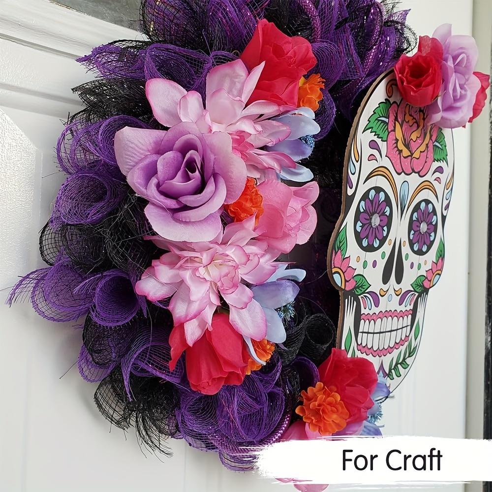 4 Stück Lavendel & Lila Violett Dekorative Netzbandrollen, 10" breit - Ideal für Kränze, Bastelarbeiten & Feiertagsdekorationen (Jeweils 30 Fuß, insgesamt 120 Fuß)