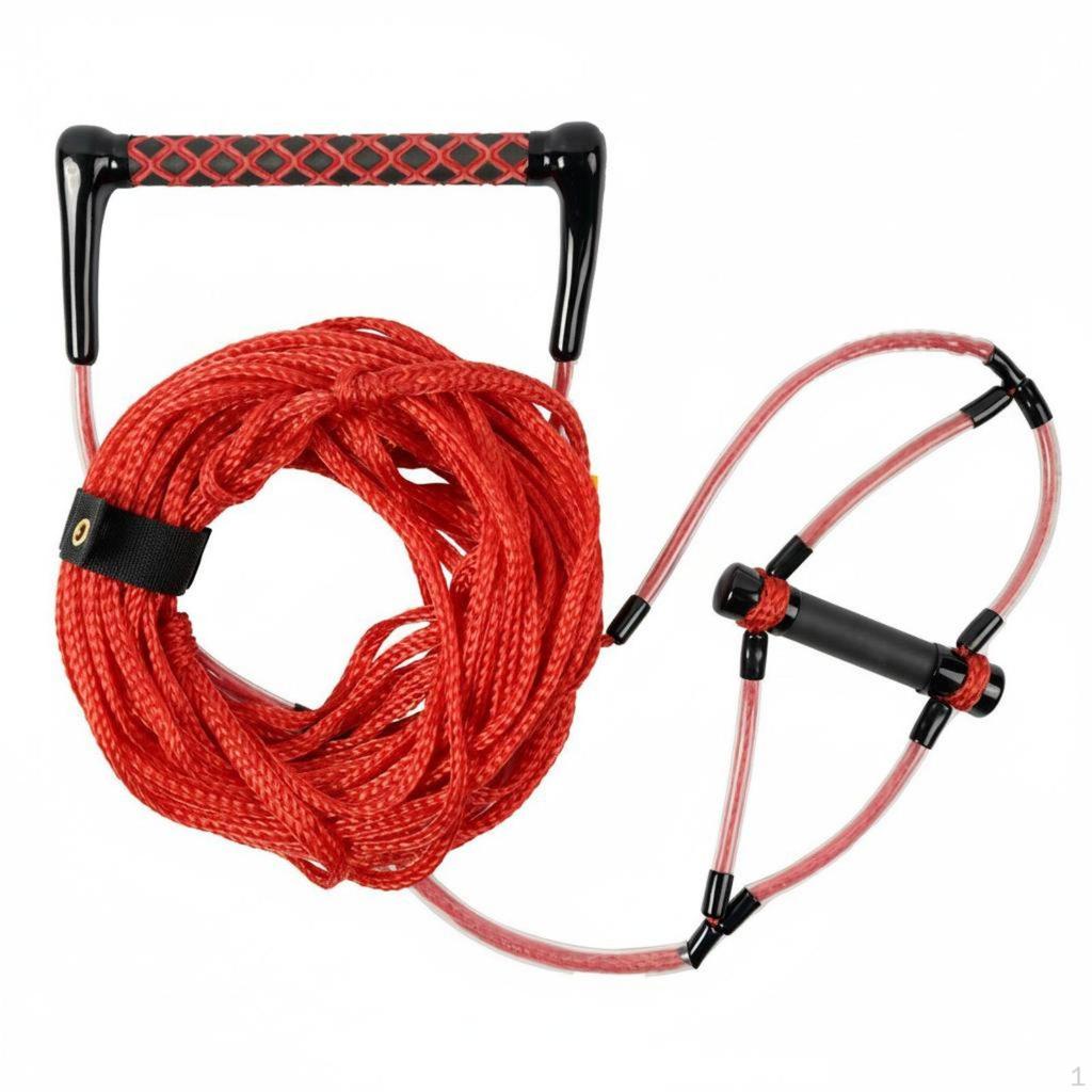 Water Ski Rope High Break Strength Wakeboard Tow Line Heavy Duty and Handle for