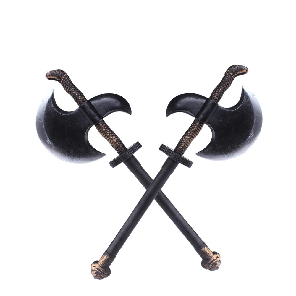 Plastic Simulation Axe Halloween Props Fake Ax Party Decoration Performance Accessories
