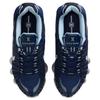 Nike Shox TL Women's Obsidian Light Armoury Blue Flat Silver Metallic Platinum Retro Mechanical Cushioning Running Sneakers IH4481-400