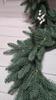 Christmas Wreath 100% Pe Spruce 3D Sky For Fireplace Decoration