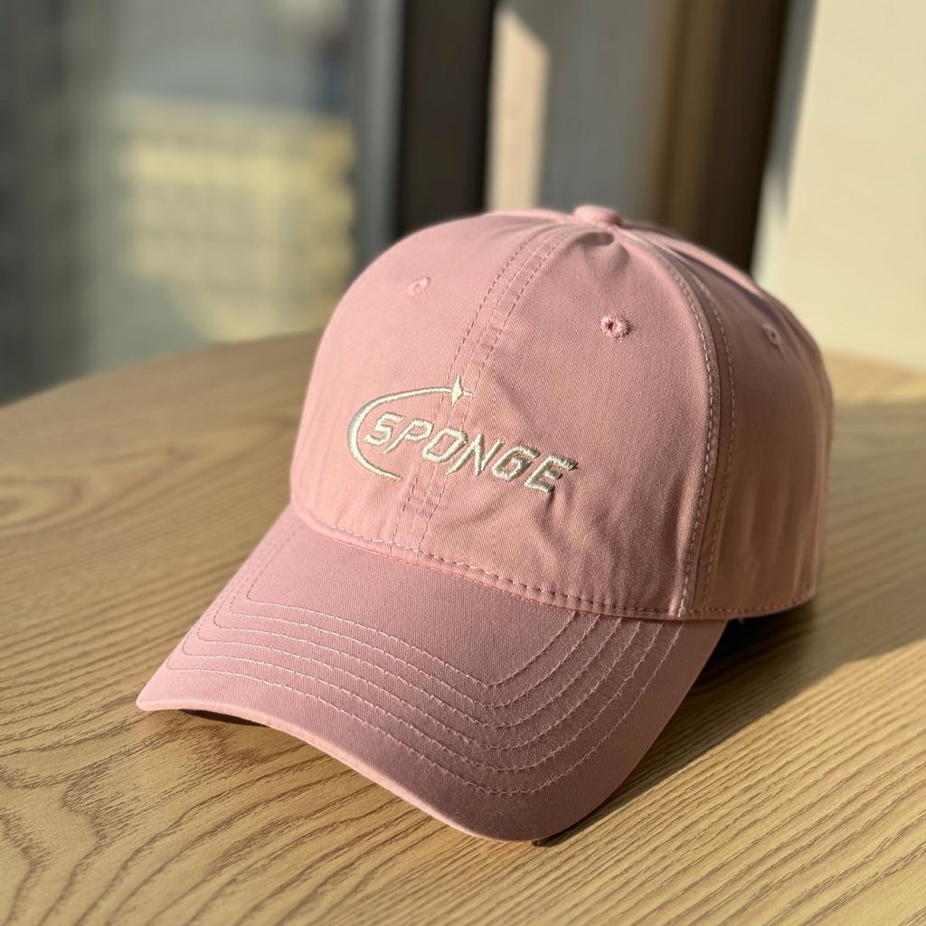 2026Spring and summer new embroidered Korean-style soft-top versatile baseball cap that makes the face look smaller, fashionable letter-embroidered