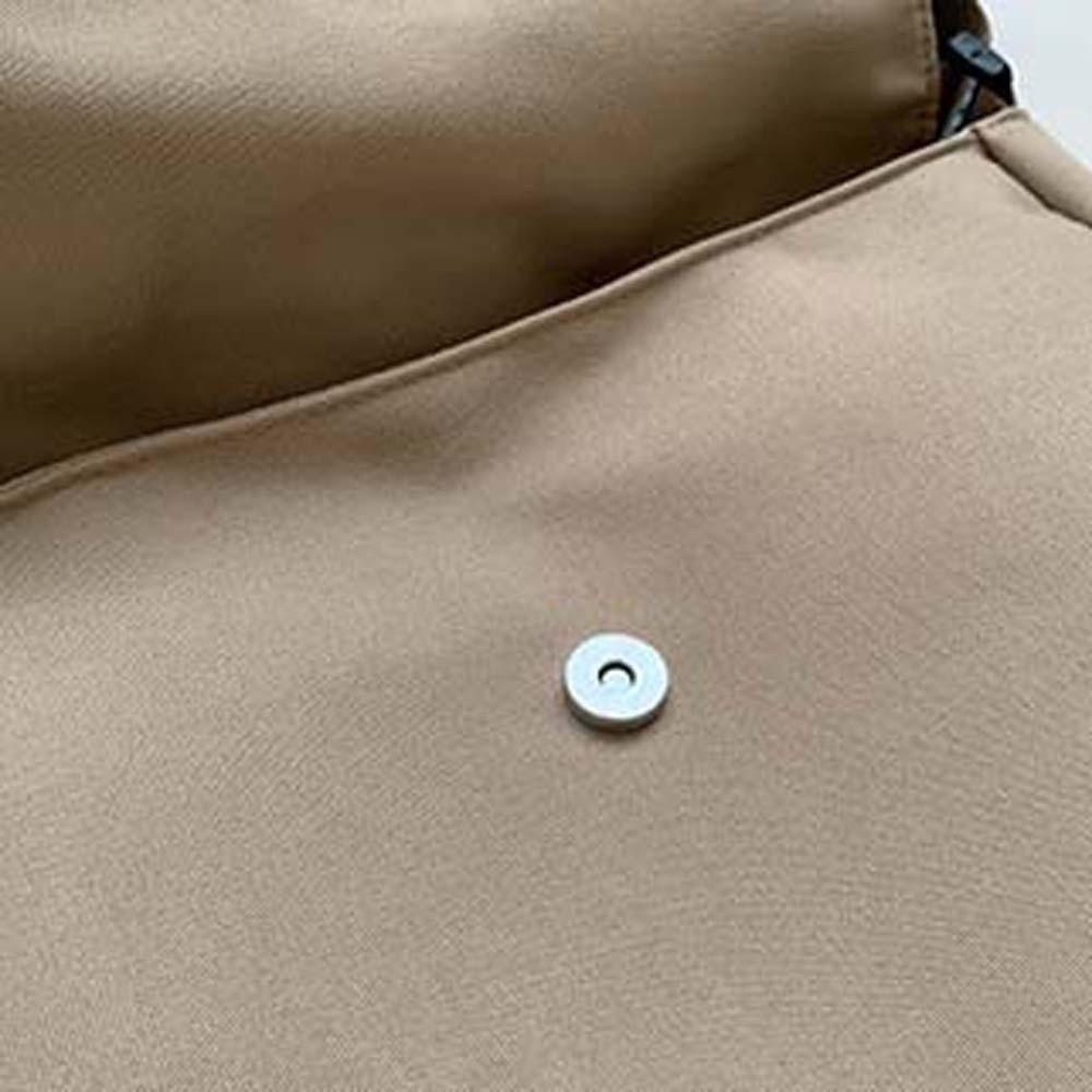 Soft Large Capacity Shoulder Bag Adjustable Strap Women Messenger Pouch Nylon Square Bag  Men