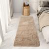 Wool Imitation Sheepskin Rugs Faux Non Bedroom Shaggy Carpet Mats