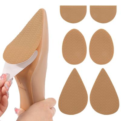 Rutschfeste und verschleißfeste Sohlenaufkleber für High Heels - Schützende Gummi-Sohlen- und Vorfußaufkleber