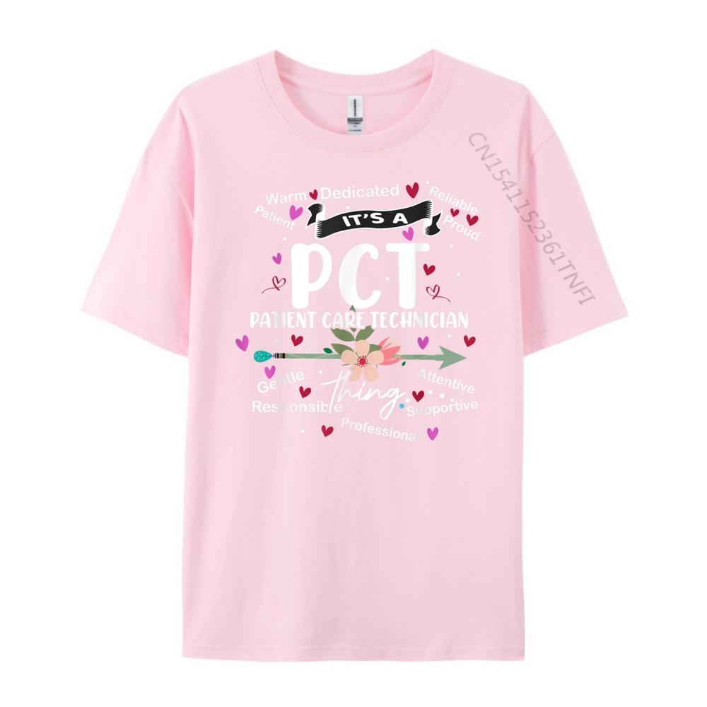 Patient Care Technician Pct Squad Team Crew Nurse Week Funny T Shirts Short Sleeve Tee Graphic Tshirts