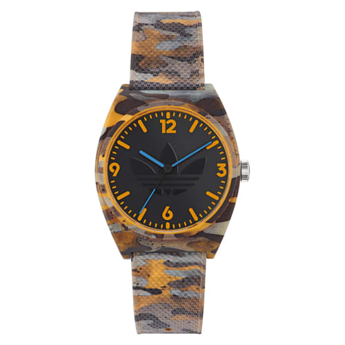 Adidas Originals Swatch PROJECTTWO AOST22567 Brown Watch