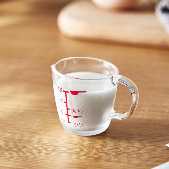 Přehledná a praktická mini váha 15ml odměrka Opakovaně použitelná přenosná odměrka na vaření a koření Kuchyňské potřeby